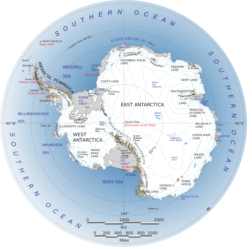 antarctic region