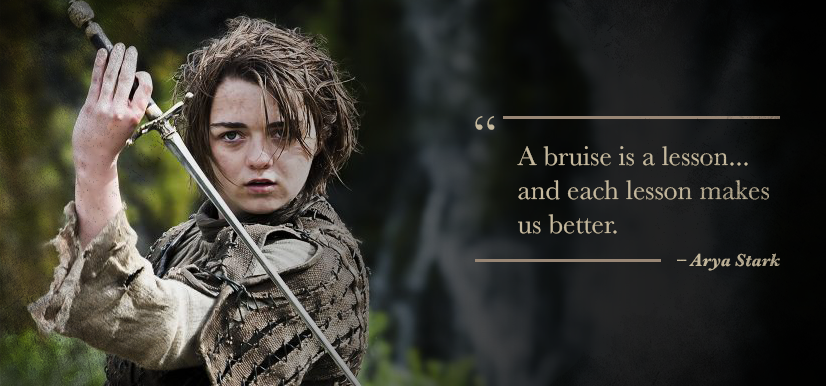 金句领读05 a bruise is a lesson